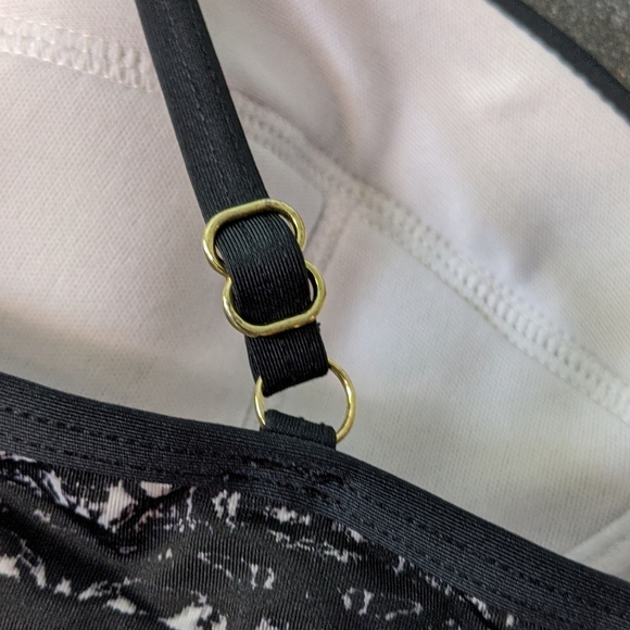 Badgley Mischka Padded Underwire Bikini Top - Picture 4 of 14